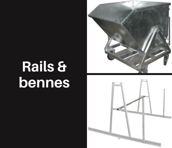 Rails & bennes
