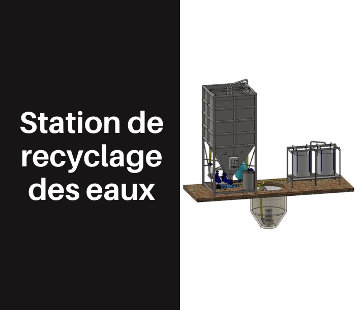 Station de recyclage des eaux 