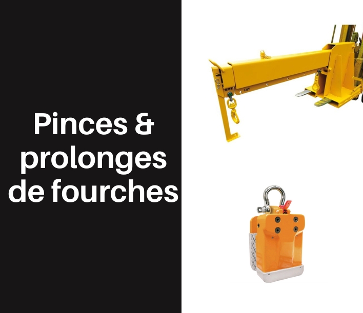 Pinces & prolonges de fourches