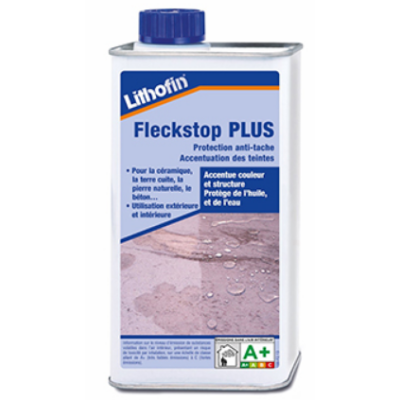 Anti-taches avec réhausseur de couleur "FLECKSTOP PLUS"