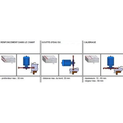 Comartex.com - LCH Magnum - polissoir de chants - horizontal, produit de la catégorie Polissoir de chants