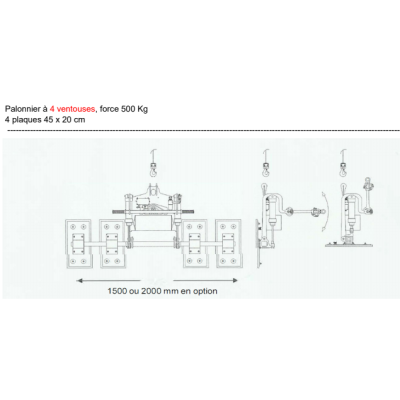 Comartex.com - Ventouses alimentées par compresseur du client, produit de la catégorie Ventouses