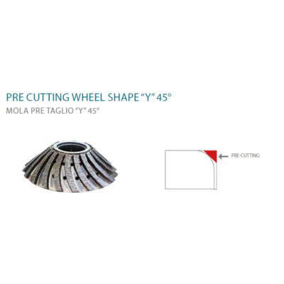 Meule pour 45° sur céramique- 