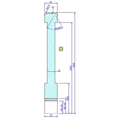 Comartex.com - Meule de rainurage pour débiteuse, produit de la catégorie Outillages