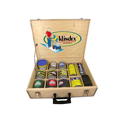 Comartex.com - Kit outils pour polissage marbres - LEVIGHETOR, produit de la catégorie Polissage marbres,granits,terrazzo