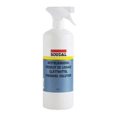 Produit de lissage pour mastic silicone