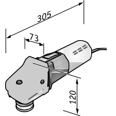 Comartex.com - Polisseuse à sec avec variateur  L1506 VR, produit de la catégorie Outillages