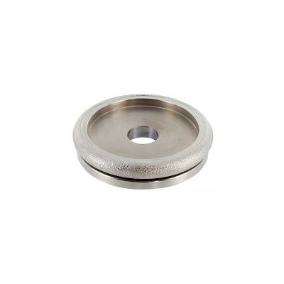 Comartex.com - Meule diamant 100 mm pour canelure avec galet copieur, produit de la catégorie Meules pour portatifs