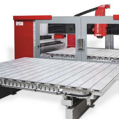 Comartex.com - Centre d'usinage à double table, produit de la catégorie CN 3 et 4 axes