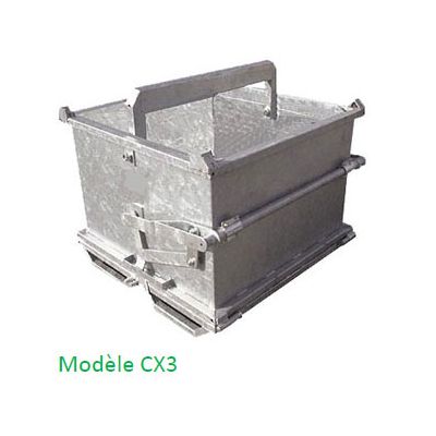 Comartex.com - Bennes à gravats galvanisées  anti-corrosion, produit de la catégorie Déstockage