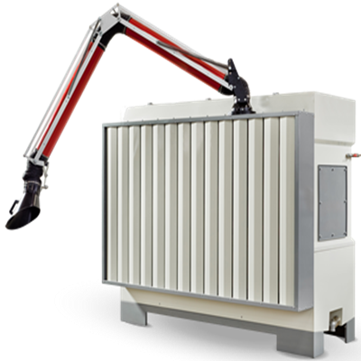 Comartex.com - Cabine d'aspiration avec nébulisation - CENTRAFLOW, produit de la catégorie Aspirateurs de poussières