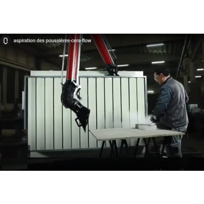 Comartex.com - Cabine d'aspiration avec nébulisation - CENTRAFLOW, produit de la catégorie Aspirateurs de poussières