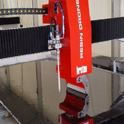 Résinage de tranches marbres ou granits