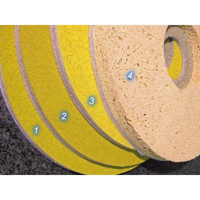 Disque de polissage pour machine de sols