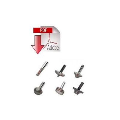 Catalogue à télécharger fraises attache queue 12 mm