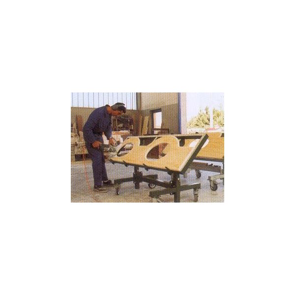 Table de travail mobile inclinable