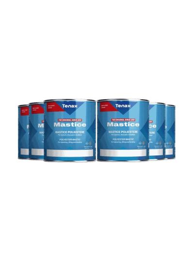 Lot de 6 colles polyester épais