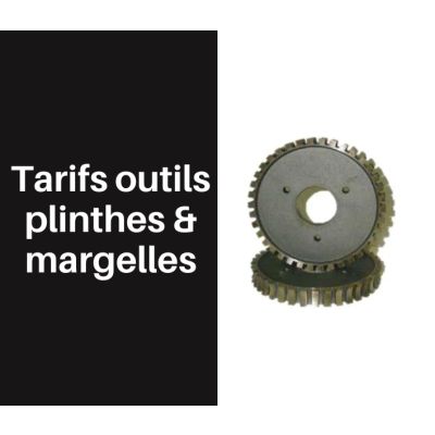Tarifs outils plinthes & margelles