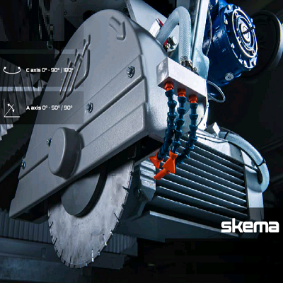 Débiteuse marbrerie " Skema  "