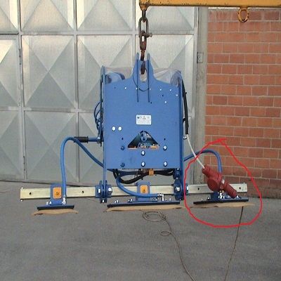 Comartex.com - Ventouse électrique - idéale pour ponts roulant, produit de la catégorie Ventouses