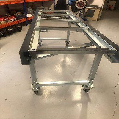 Comartex.com - Table - Barre de support déplaçable  