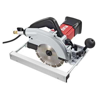 Scie circulaire inclinable portative à eau  
