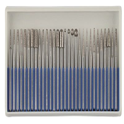 Lot de 30 fraisettes - Queue de 3 mm