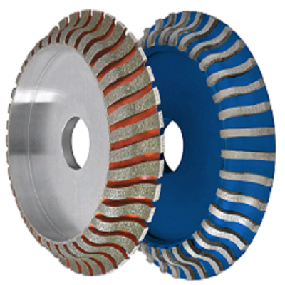 Meules pour fraisage "poitrine de pigeon"