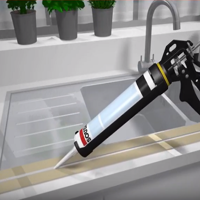 Comartex.com - Silicone pour cuisines & salles de bains - silirub MA, produit de la catégorie Outillages