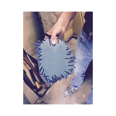 Comartex.com - Carré d'avivage bleu, produit de la catégorie Débitage