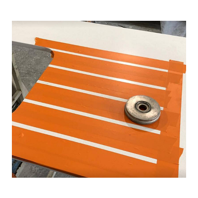 Comartex.com - Meule diamant 100 mm pour canelure avec galet copieur, produit de la catégorie Meules pour portatifs