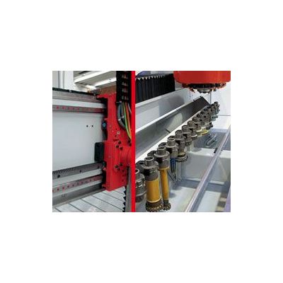 Comartex.com - Centre d'usinage à double table, produit de la catégorie CN 3 et 4 axes