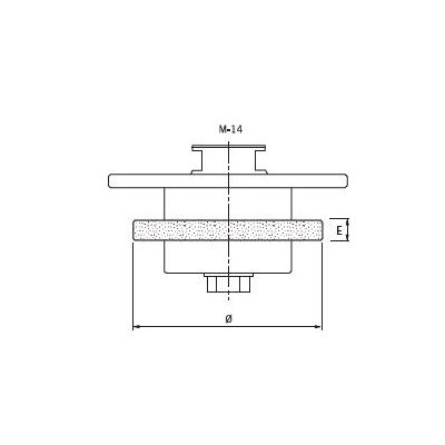 Comartex.com - Meule avec disque à rainurer pierres et marbres, produit de la catégorie Outillages