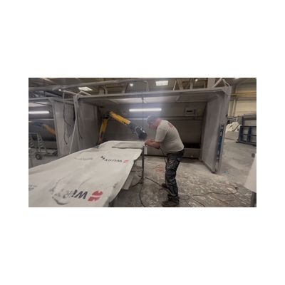 Comartex.com - Cabine Mur d'eau - Aspiration des poussières, produit de la catégorie Aspirateurs de poussières