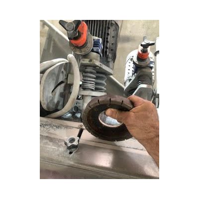 Comartex.com - Ligne usinage plinthes & margelles céramiques, produit de la catégorie Plinthes céramiques & margelles