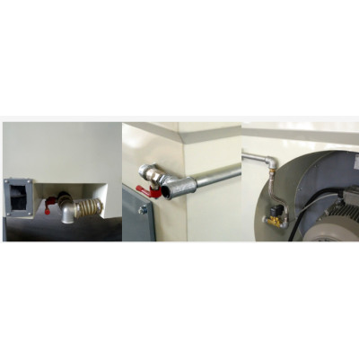 Comartex.com - Cabine d'aspiration avec nébulisation - CENTRAFLOW, produit de la catégorie Aspirateurs de poussières