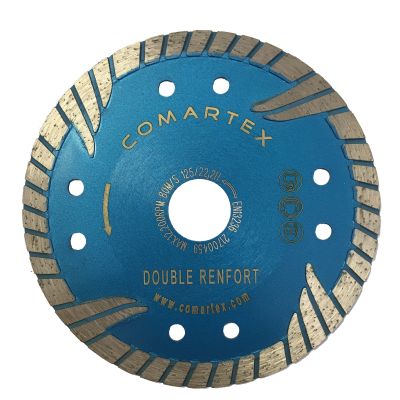Disque diamant à tronçonner - Gamme DOUBLE RENFORTS -granits