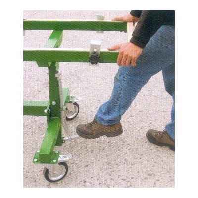 Table de travail mobile inclinable