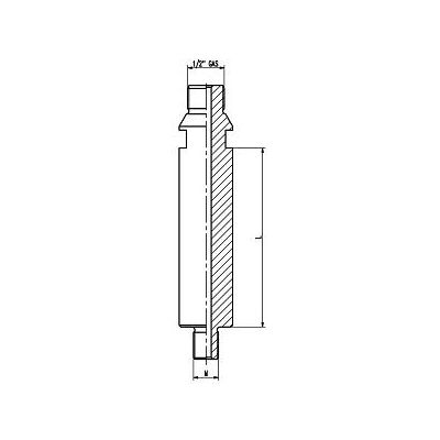 Comartex.com - Adaptateur Male 1/2 gas - male M14, produit de la catégorie Outillages