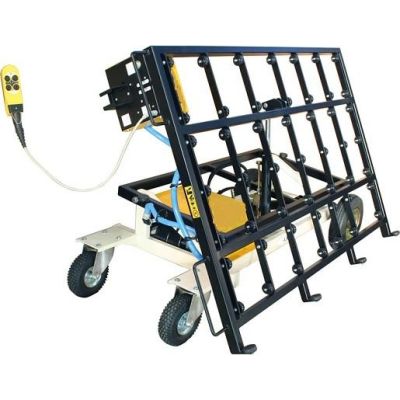 Comartex.com - Chariot porte-tranche à basculement motorisé, produit de la catégorie Chariots porte-tranche