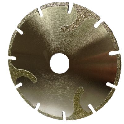 Disque diamant dépot electro renforcé pour marbres et pierres