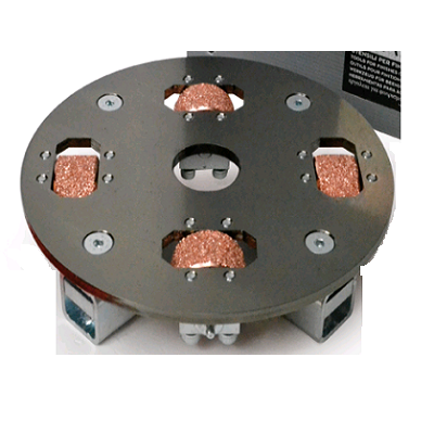 plateau effet sablage 4 rouleaux