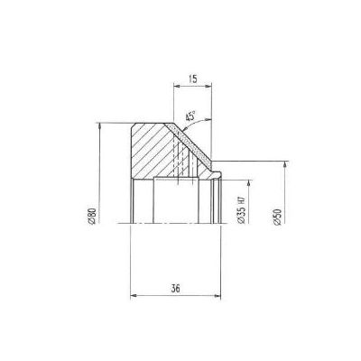 chants 45° en 12 mm