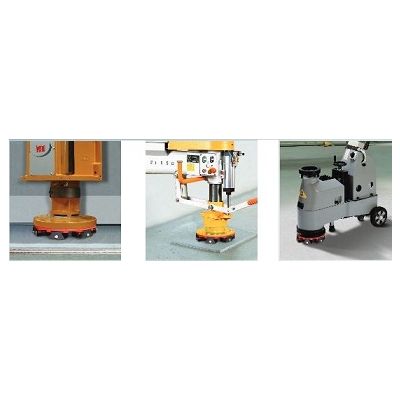 Comartex.com - Bouchardage granit Ø 320 mm avec amortisseurs, produit de la catégorie Outillages