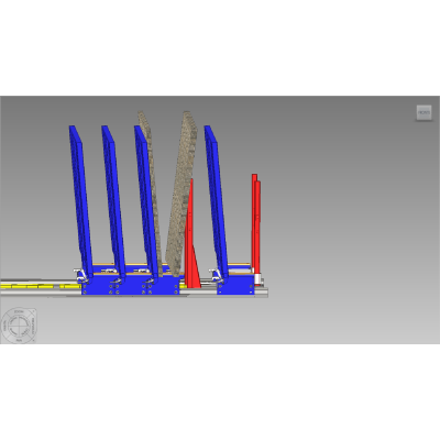 Comartex.com - Classeur motorisé rails stockage, produit de la catégorie Rails & bennes