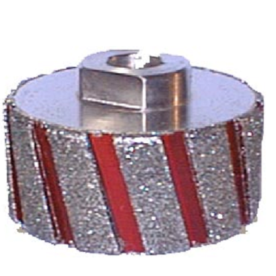 Rouleau diamanté diamant électrodéposé ∅ 70 x 35 mm